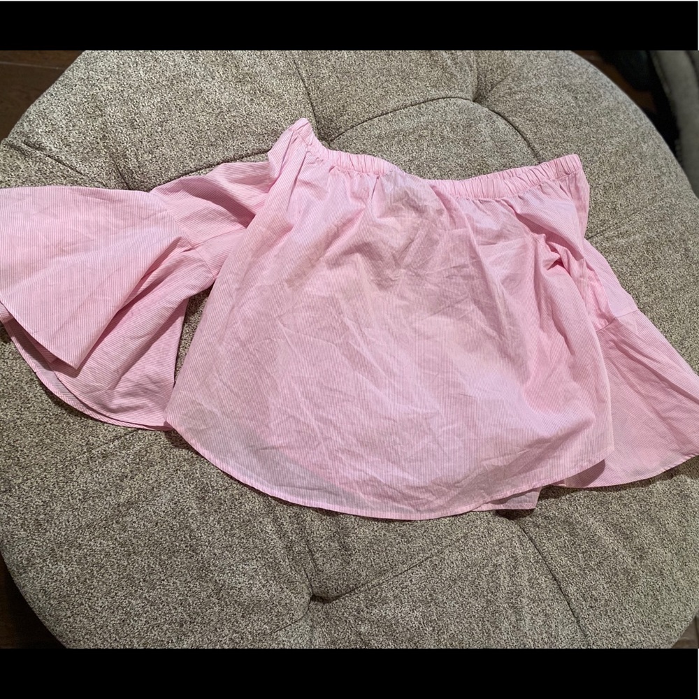 F21 off-the shoulder blouse